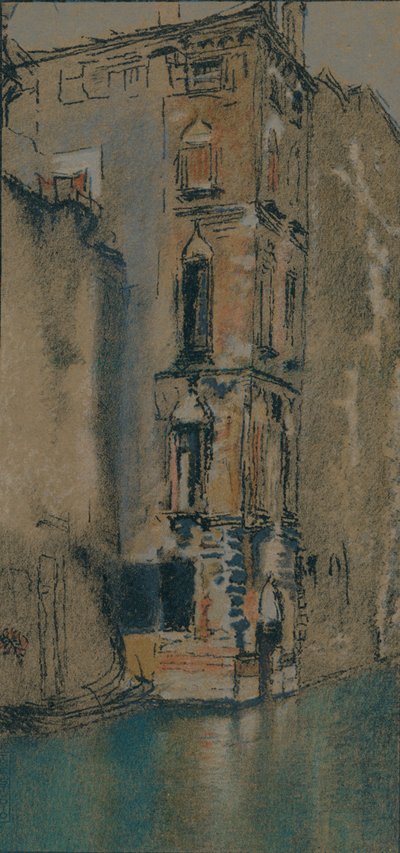 Starý mramorový sál, Benátky, c1904 od Thomas Robert Way