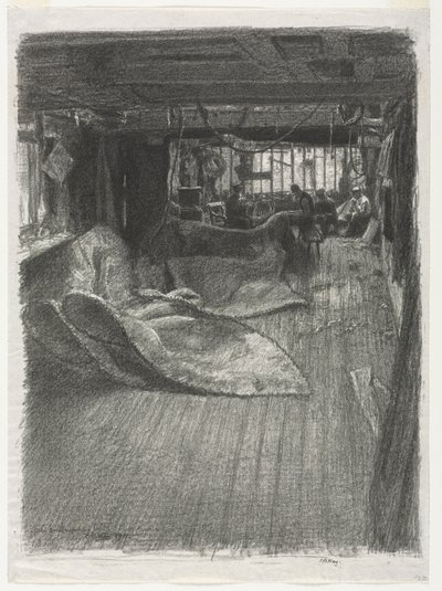 The Sailmakers Loft, 1911. od Thomas Robert Way
