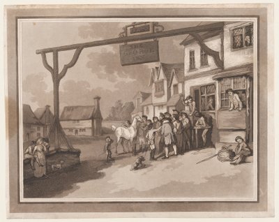 Crawley An Excursion to Brighthelmstone, 1. června 1790., 1. června 1790. Tvůrci: Thomas Rowlandson, Samuel Alken. od Thomas Rowlandson, Samuel Alken