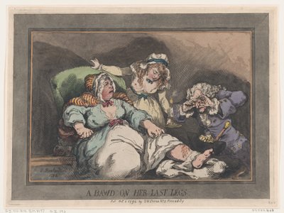 A Bawd on her Last Legs, 1. října 1792, 1. října 1792. od Thomas Rowlandson