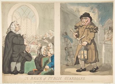 Brace of Public Guardians, 10. července 1800. od Thomas Rowlandson