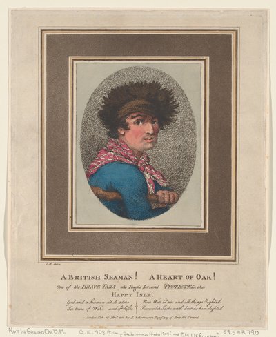 Britský námořník! A Heart of Oak!, 15. listopadu 1801, 15. listopadu 1801. od Thomas Rowlandson