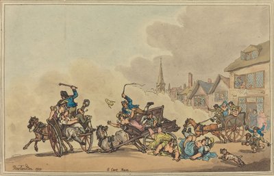 Závod vozítek, 1788. od Thomas Rowlandson
