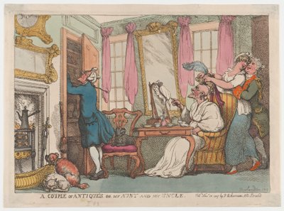 Pár starožitností aneb moje teta a můj strýc, 20. listopadu 1807, 20. listopadu 1807. od Thomas Rowlandson