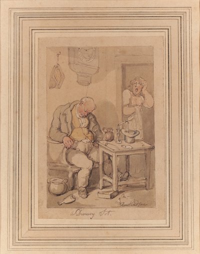 Ospalý Sot od Thomas Rowlandson