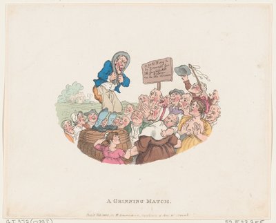 A Grinning Match, 1. února 1803, 1. února 1803. od Thomas Rowlandson