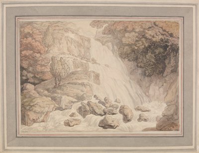 Vysoký vodopád od Thomas Rowlandson