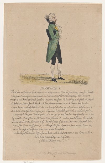 Nový hmyz, 12. května 1784, 12. května 1784. od Thomas Rowlandson