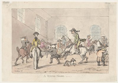 Jízdárna, 1799., 1799. od Thomas Rowlandson