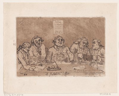 A Rotation Office, 8. června 1774., 8. června 1774. od Thomas Rowlandson