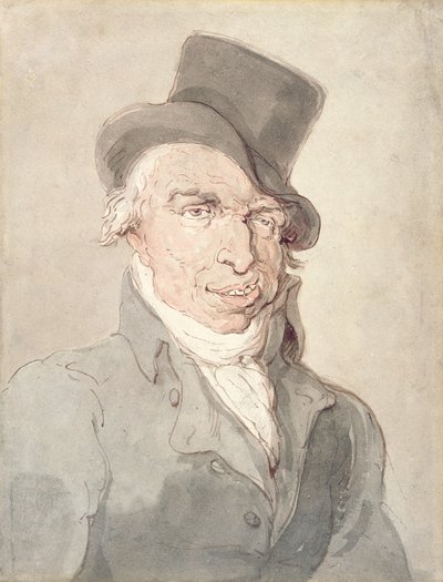 A Sporting Cove, cca 1815-1820 (akvarel a pero přes grafit na papíře) od Thomas Rowlandson