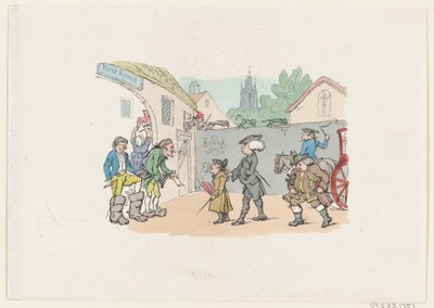 Cesta do cizích končin, 1807., 1807. od Thomas Rowlandson