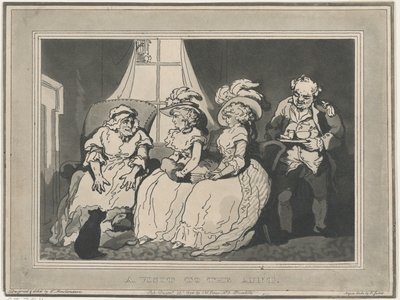 Návštěva u tety, 20. prosince 1794, 20. prosince 1794. od Thomas Rowlandson