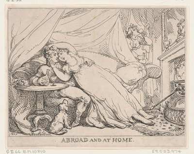 V zahraničí a doma, 28. února 1807., 28. února 1807. od Thomas Rowlandson