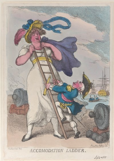 Ubytování Žebřík, 1. září 1811., 1. září 1811. od Thomas Rowlandson