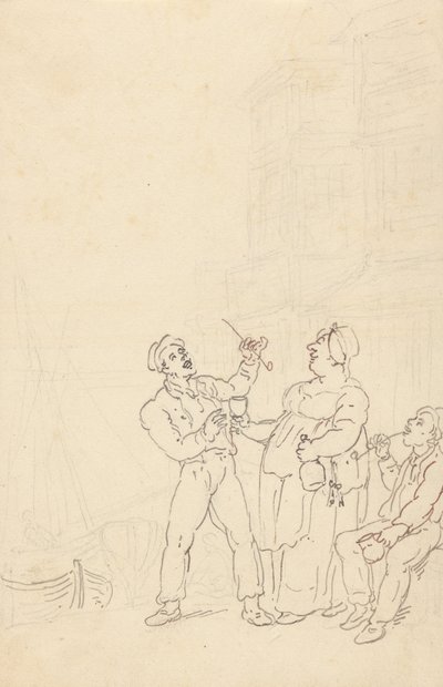 Návrh obalu alba od Thomas Rowlandson