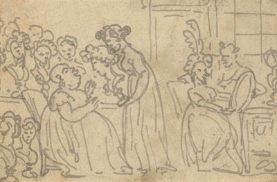 Návrh obalu alba od Thomas Rowlandson