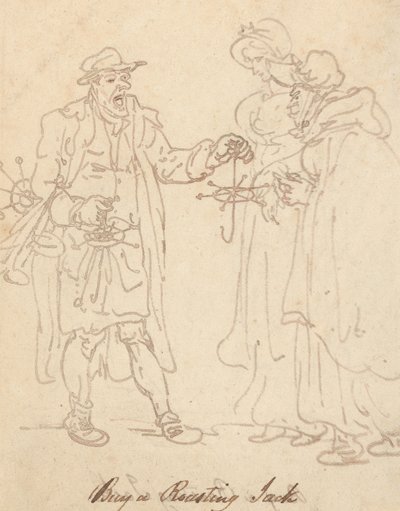 Návrh obalu alba od Thomas Rowlandson