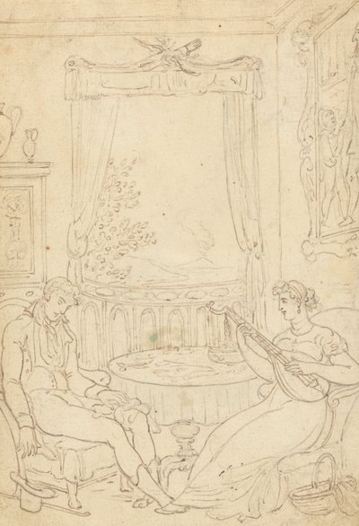 Návrh obalu alba od Thomas Rowlandson