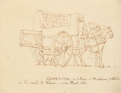 Návrh obalu alba od Thomas Rowlandson