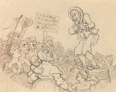 Návrh obalu alba od Thomas Rowlandson