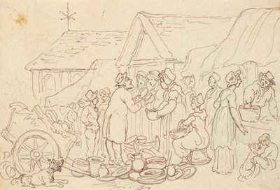 Návrh obalu alba od Thomas Rowlandson