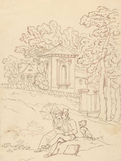 Návrh obalu alba od Thomas Rowlandson