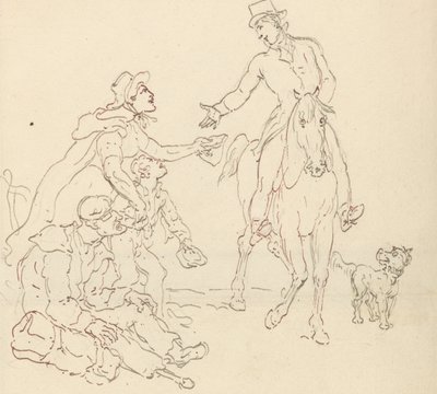 Návrh obalu alba od Thomas Rowlandson