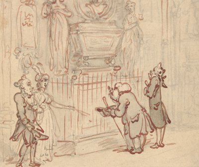Návrh obalu alba od Thomas Rowlandson