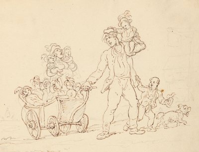 Návrh obalu alba od Thomas Rowlandson