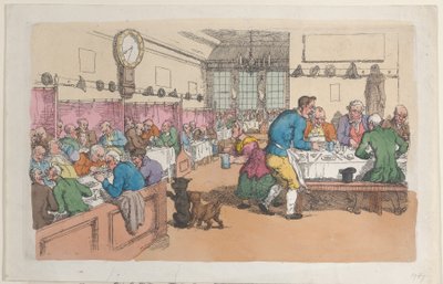 Restaurace od Thomas Rowlandson