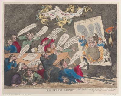 An Irish Howl, 1. března 1799, 1. března 1799. od Thomas Rowlandson