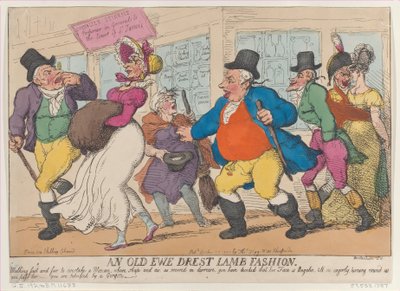 An Old Ewe Drest Lamb Fashion, 25. října 1810, 25. října 1810. od Thomas Rowlandson