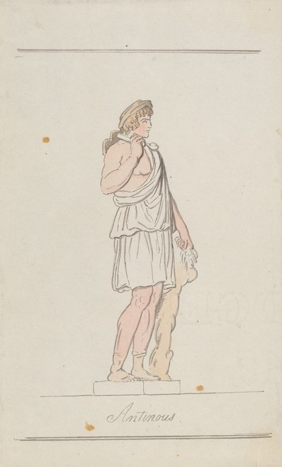 Antinous jako Aristaeus od Thomas Rowlandson