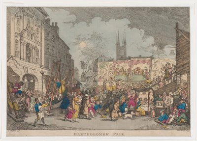 Bartolomějská pouť, 1807., 1807. od Thomas Rowlandson