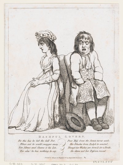 Stydliví milenci, 15. března 1798., 15. března 1798. od Thomas Rowlandson