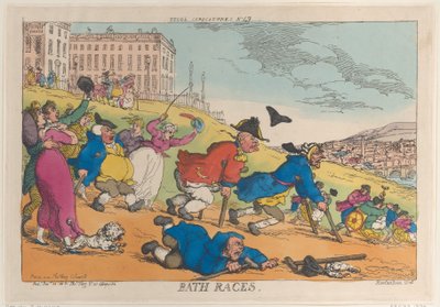 Závody v lázních, 20. listopadu 1810., 20. listopadu 1810. od Thomas Rowlandson