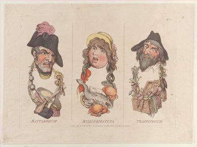 Battleorum, Billingsgatina, Trafficorum, 15. srpna 1800, 15. srpna 1800. od Thomas Rowlandson