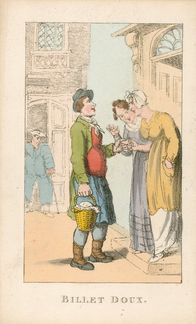Měkký lístek od Thomas Rowlandson