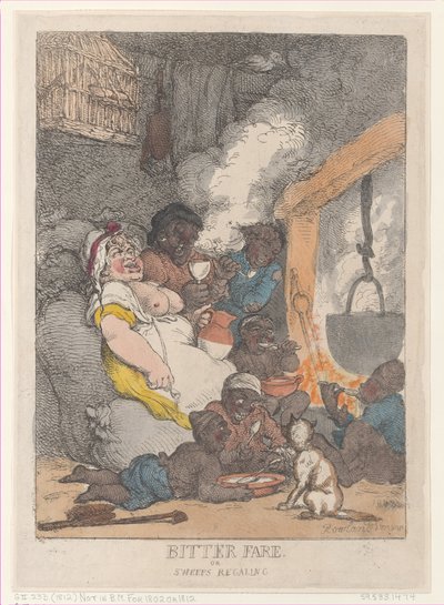 Bitter Fare or Sweeps Regaling, 1812., 1812. od Thomas Rowlandson