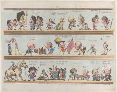 Hranice pro pokoje a sály, deska 10, 10. července 1799, 10. července 1799. od Thomas Rowlandson