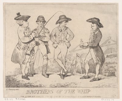 Bratři biče, 27. listopadu 1781., 27. listopadu 1781. od Thomas Rowlandson
