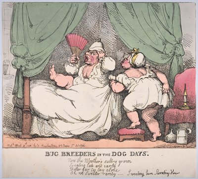 Chovatelé brouků na psích dnech, 4. dubna 1812, 4. dubna 1812. od Thomas Rowlandson