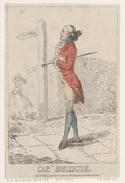 Kapitán Epilog, 7. března 1786, 7. března 1786. od Thomas Rowlandson