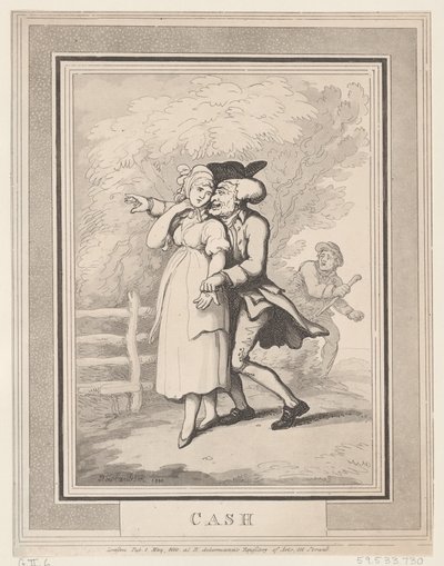 Hotovost, 1. května 1800., 1. května 1800. od Thomas Rowlandson