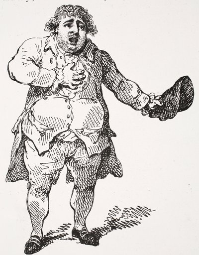 Charles James Fox jako Demosthenes, ilustrace z 