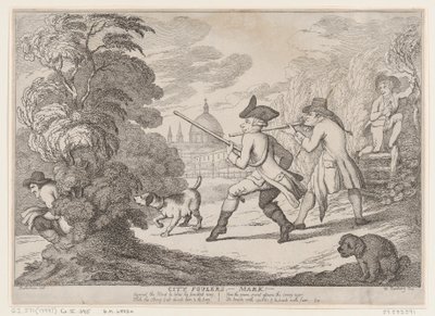 City Foulers-Mark!, 1799., 1799. od Thomas Rowlandson