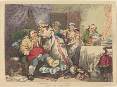 Pohodlí při dně od Thomas Rowlandson