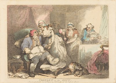 Pohodlí při dně od Thomas Rowlandson