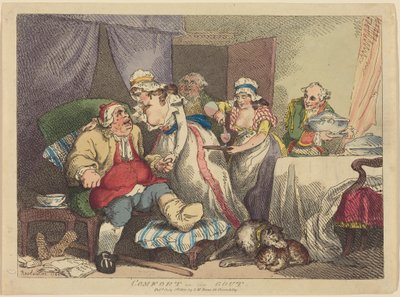 Úleva při dně od Thomas Rowlandson